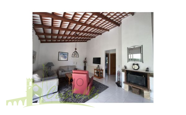 Salon comedor con cocina integrada