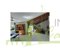 Salon comedor con cocina integrada