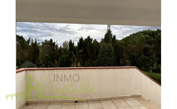 Terraza con vistas al jardín