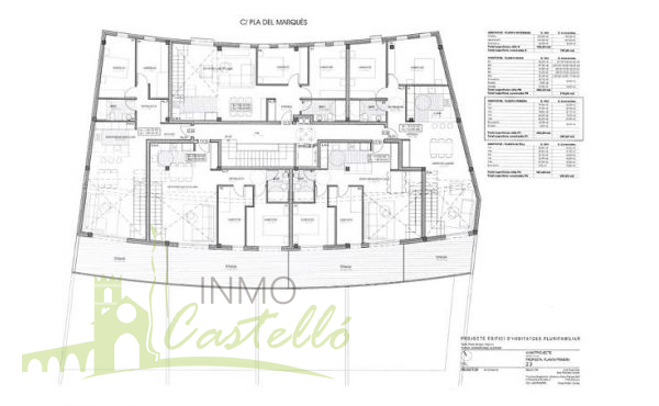 Plano planta primera